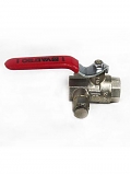 Кран вода VALTEC 1/2 г/г с дренаж. и воздухоотвод (VT.245.N.04)