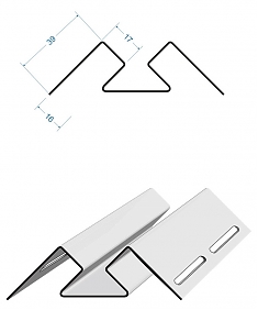 Угол внутр.ЛАМАНТИН к сайдингу 3,05м Nordside