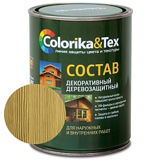 Состав деревозащитный "Colorika&Tex" МАХАГОН 2,7л