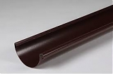Желоб d=125мм*1м, коричневый (RAL 8017)