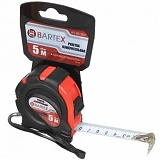 Рулетка BARTEX 5м*25мм обрез.корп.,магнит,слайд.фикс.JB-87(15G-5025)