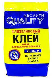 Клей обойный QUALITY флизелин 200г 