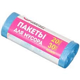 Пакеты д/мусора 20л, 30шт 8мкм Марья Искусница прочн.0017