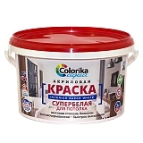 Краска Colorika Aqua фасадная белая 3кг