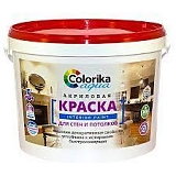 Краска Colorika Aqua д/стен и потолков белая 3кг