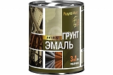 Грунт-эмаль по рж. 3 в 1 зеленый мох 1,9кг РАДУГАМАЛЕР