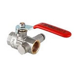 Кран шар. VALTEC 3/4 вн/вн.с дренаж.и воздухоотв