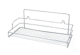 Полка д/ванной прямая 1 ярус 8217-1 хром