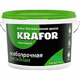 Краска в/д фасад.особопроч.3кг KRAFOR