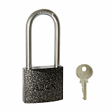 Замок навес.PL-UNI-0138-L (PL-01-38-L) 3key англ.FUARO