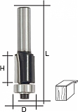 Фреза кром.прям.DxHxL=16*25*68мм FIT IT