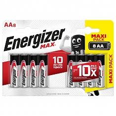 Элемент пит.Energizer МАХ АА LR06 Е91 ВР8 (уп/8шт)