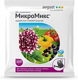 Удобрение МИКРОМИКС универс.д/подкормки растений 100г Avgust