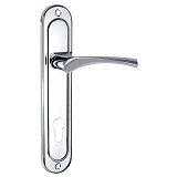 Ручка на планке HANDLE90.Crona.18-85 (P90 8518 Crona) СР хром PUNTO