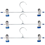 Набор вешалок д/брюк (3шт), сталь (456-080)