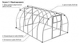 Каркас 3*4м проф.30*30,оцинк.2дв. УЦЕНКА