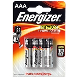 Элемент пит.Energizer МАХ ААА (уп/4шт) 