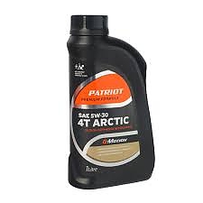 Масло PATRIOT G-Motion ARCTIC 4-х такт. полусинтет.5W30 1л