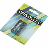 Элемент пит.Ergolux Alkaline 6LR61 BL-1 9B (1шт)